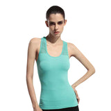 Hollow Back Yoga Tank Tops