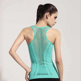 Hollow Back Yoga Tank Tops