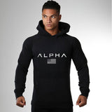 Bodybuilding Hoodies Casual Cotton Sweatshirt