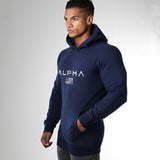 Bodybuilding Hoodies Casual Cotton Sweatshirt