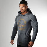 Bodybuilding Hoodies Casual Cotton Sweatshirt