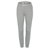 High Waist Ribbed Knit Striped Sweatpants