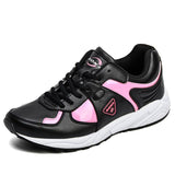 Women Synthetic Lace Up Female Athletic Shoes