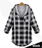 Autumn Plaid Workout/ Jogging Hoodies