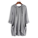 Long Sleeve Solid Hoody