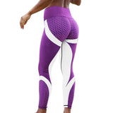 High Waist Ribbed Knit Striped Sweatpants