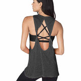 Workout Sport Yoga Sexy Backless Tank Tops