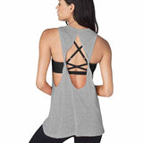 Workout Sport Yoga Sexy Backless Tank Tops